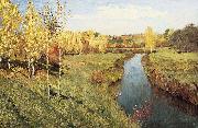 Isaac Levitan Golden Autumn china oil painting artist